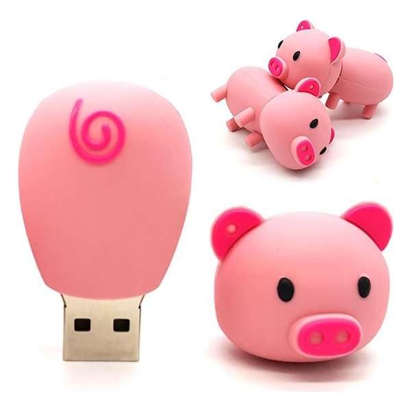 Big varken usb stick 64gb -1 jaar garantie – A graden klasse chip