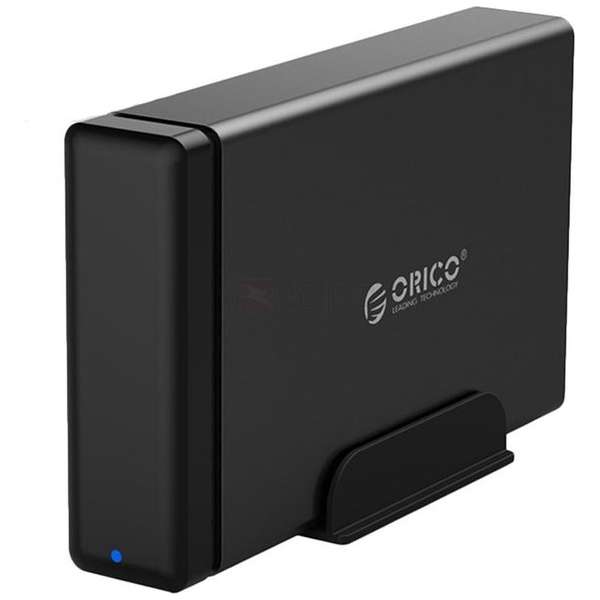 Orico USB-C Harde schijf behuizing 3.5 Inch SATA HDD/SSD - Zwart Orico USB-C Harde schijf behuizing 3.5 Inch SATA HDD/SSD - Zwart
