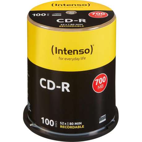 Intenso CD-R 700Mb 52x spindel (100)