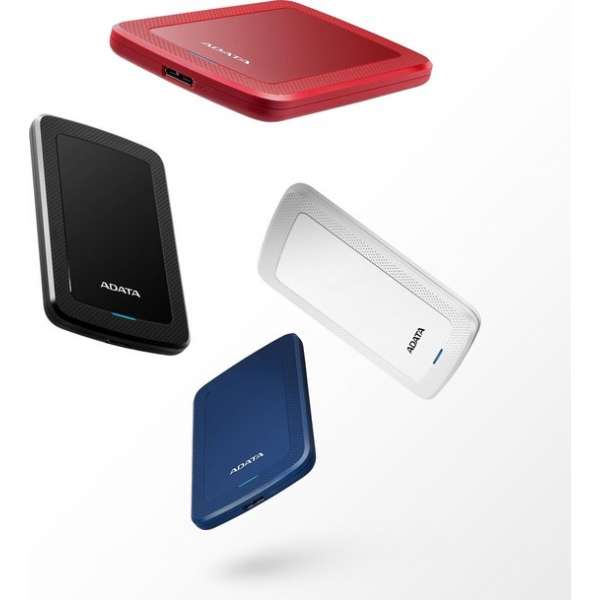 ADATA HV300 Externe Harde Schijf 2TB - Wit