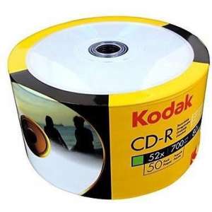Kodak CD-R 700 MB Inkjet Printable 50 stuks