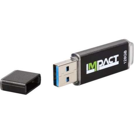 Mushkin IMPACT 128GB 128GB USB 3.0 Zwart USB flash drive