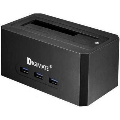 USB 3.0 HDD Docking Combo DM-13UH (Zwart)