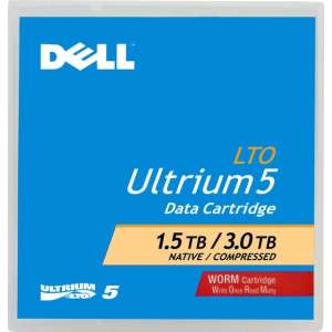 Dell LTO Ultrium 5 WORM (Write Once Read Many) 1.5TB / 3.0TB Data Cartridge