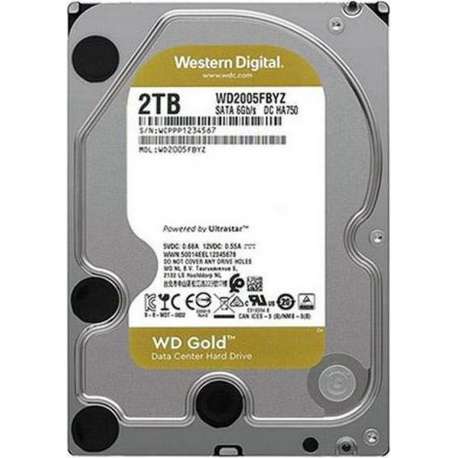 Hard Drive Western Digital WD2005FBYZ 3,5 2 TB