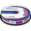 Bluray MediaRange 25GB 10pcs BD-RE Spindel 2x