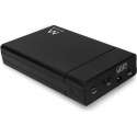 Ewent EW7043 behuizing voor opslagstations 2.5'' HDD-/SSD-behuizing Zwart