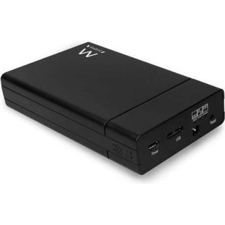 Ewent EW7043 behuizing voor opslagstations 2.5'' HDD-/SSD-behuizing Zwart