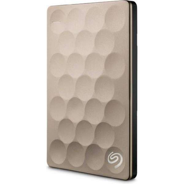 Seagate Backup Plus Ultra Slim 2 TB - Goud