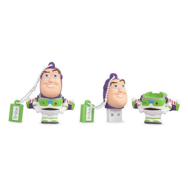 SilverHT 16GB Buzz Lightyear USB flash drive 2.0 Groen, Violet, Wit