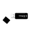 Integral USB-sticks 64GB Black USB Flash Drive, USB2.0, 10.1g