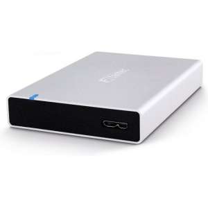 Fantec ALU-15MMU3 2.5'' HDD-/SSD-behuizing Zilver