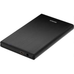 DELTACO MAP-GD28U3 Harde schijf behuizing - USB 3.0 naar SATA 6Gb/s - 2,5" HDD/SSD - Aluminium - Zwart