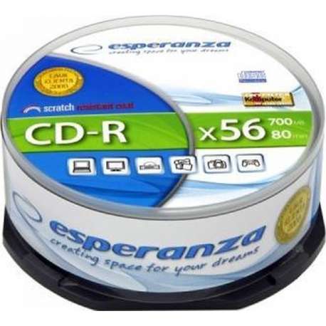 Esperanza 2005 CD-R 700MB 25stuk(s) lege cd
