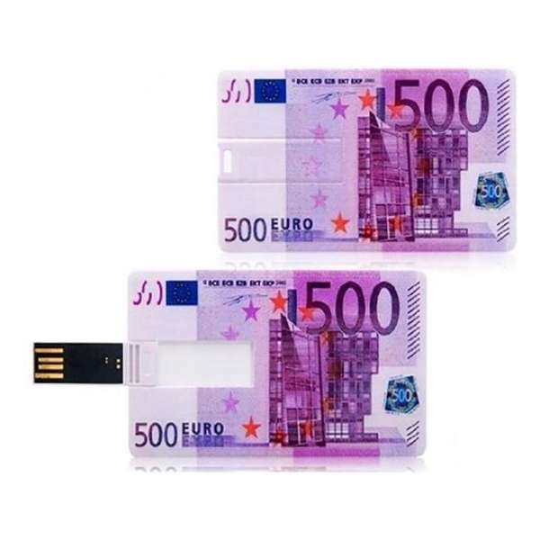 500 Euro creditcard USB stick 8GB -1 jaar garantie – A graden klasse chip