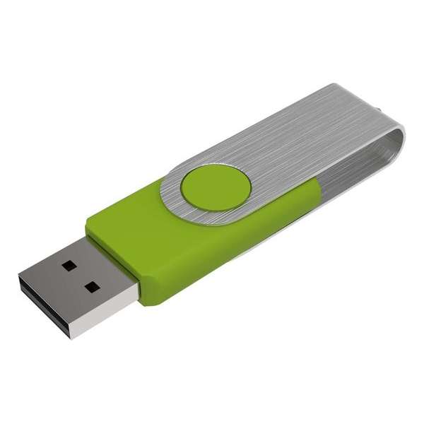 Venditio USB Twister - 16 GB - Limoengroen - 10 stuks