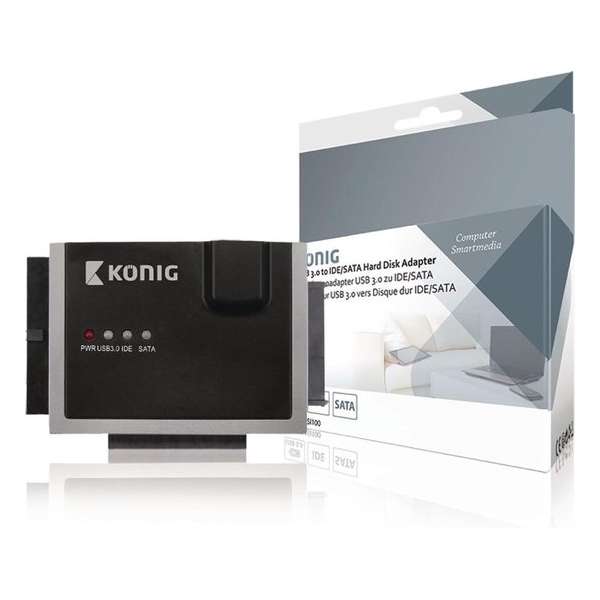 Hard Disk Adapter IDE + SATA Black/Silver