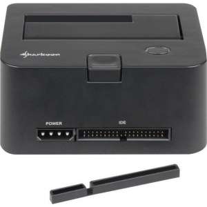 Sharkoon QuickPort Combo USB3.0 Zwart
