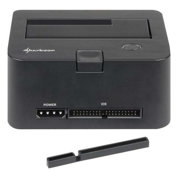 Sharkoon QuickPort Combo USB3.0 Zwart