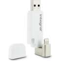 Integral ISHUTTLE USB flash drive 64 GB USB Type-A / Lightning 3.2 Gen 1 (3.1 Gen 1) Wit