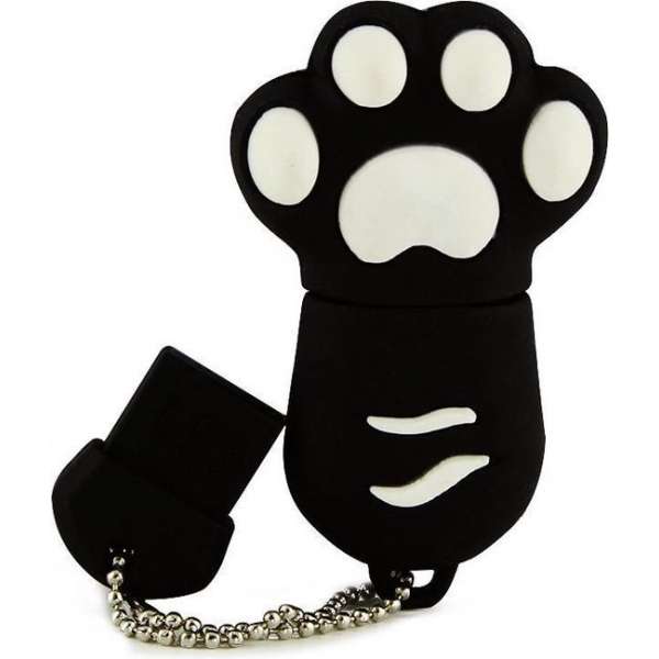 Kattenpootje Zwart - USB-stick - 8 GB