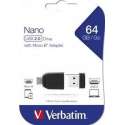 Verbatim 49329 USB flash drive 64 GB 2.0 Zwart