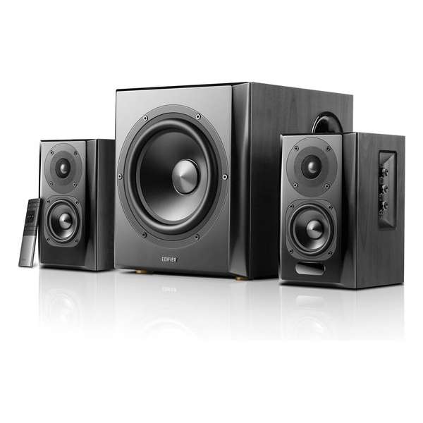 Edifier S351DB luidspreker set 2.1 kanalen 150 W Zwart