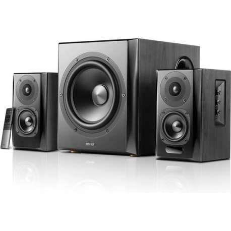 Edifier S351DB luidspreker set 2.1 kanalen 150 W Zwart