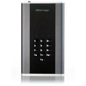 iStorage diskAshur DT 2 externe harde schijf 6000 GB Zwart, Grafiet