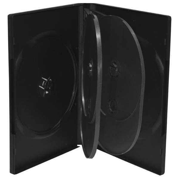 DVD doosje MediaRange 50pcs single slim zwart bulk