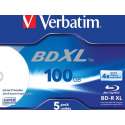 Bluray Verbatim 100GB 5pcs BD-R JC Printable