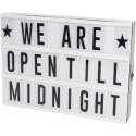 Lightbox met USB kabel en afstandsbediening - 30 X 22 X 4.3 Cm