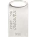 Transcend JetFlash 720 8GB USB 3.0 (3.1 Gen 1) Type-A Zilver USB flash drive