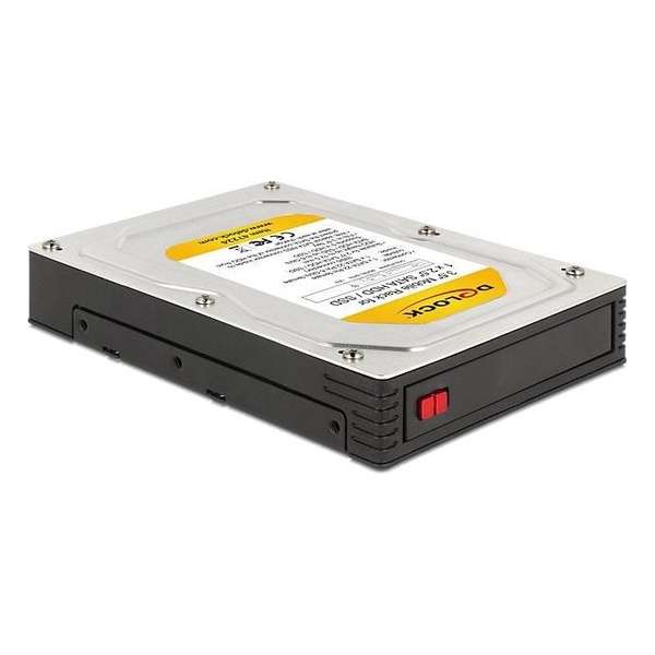 DeLOCK 47224 behuizing voor opslagstations 2.5'' Zwart
