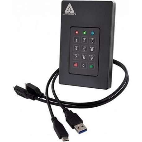 Apricorn Aegis Fortress FIPS Level 3 - Externe HDD - 5TB