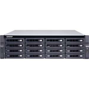 16-bay rackmount NAS AMD RX-421ND 8GB DDR4 2xM.2 2280/2260 SATA slots 4xGbE LAN