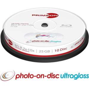 Primeon 2761316 25GB BD-R Lees/schrijf blu-ray disc