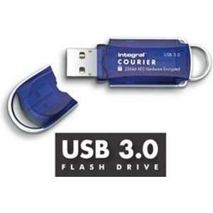 Integral Crypto Dual FIPS 197 Encrypted - USB-stick - 16 GB