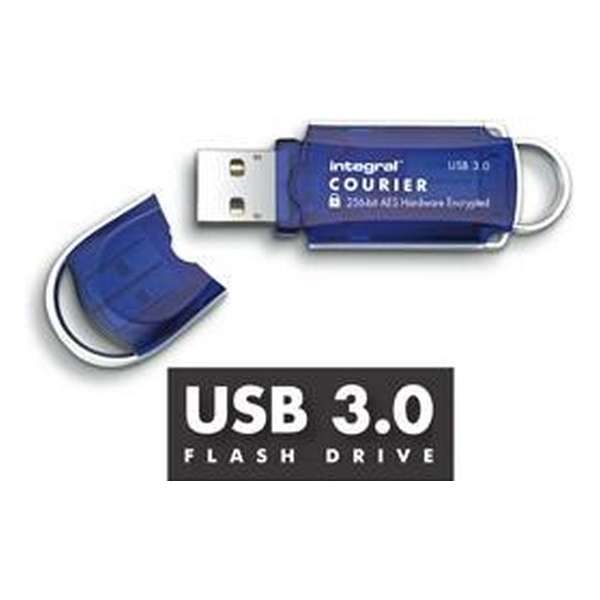 Integral Crypto Dual FIPS 197 Encrypted - USB-stick - 16 GB