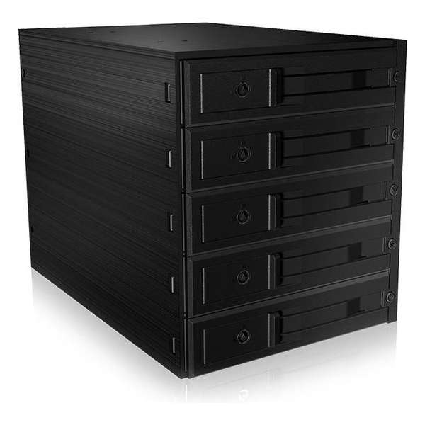 ICY BOX IB-565SSK Zwart disk array