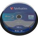 Verbatim BD-R SL 25GB 6x SP WHITE BLUE SURFACE - Rohling