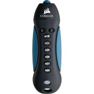 Corsair Padlock 3 64GB USB flash drive USB Type-A 3.2 Gen 1 (3.1 Gen 1) Zwart, Blauw
