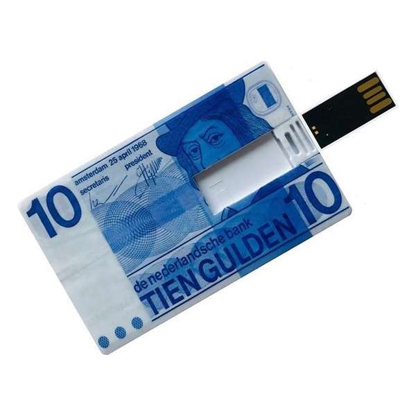 10 Gulden creditcard USB stick 32GB