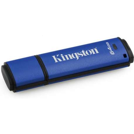64GB USB 3.0 DTVP30 256bit AES Encrypted FIPS 197