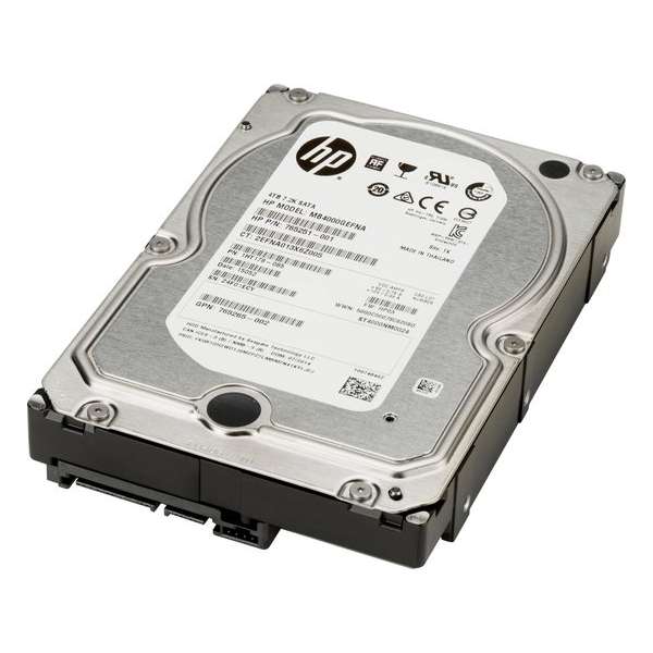 Hewlett Packard Enterprise interne harde schijven 4TB SATA 7200 Hard Drive