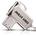 Metaal twister usb stick met naam
