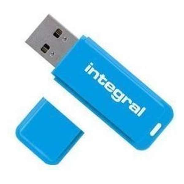 Integral NEON 3.0 USB flash drive 64 GB USB Type-A 3.2 Gen 1 (3.1 Gen 1) Blauw