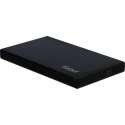 Inter-Tech Veloce GD-25612 2.5'' Zwart Stroomvoorziening via USB