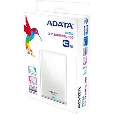 ADATA DashDrive Stylish, Sleek & Serious HV620 Externe Harde Schijf 3 TB