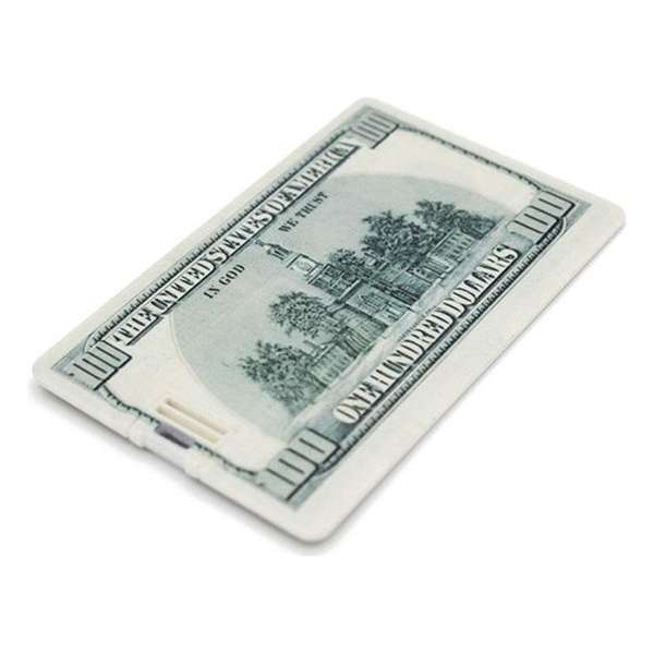 Dollarbiljet USB Stick 64GB | Flash Drive Pasje 64GB